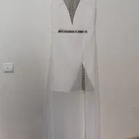 پیراهن مجلسی سفید