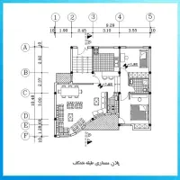 طراحی پلان و نقشه اصلی فضابندی ساختمان