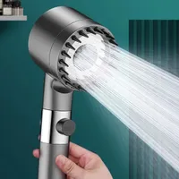 سردوش حمام پاپیروس مدل LUX/ماساژور دار/پرفشار