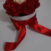 ساخت انواع گل های روبانی|گل مصنوعی|قم, زنبیل آباد|دیوار