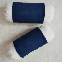 بالشت استوانه ای و  ساک تکه دوزی شده|رختخواب، بالش، پتو|قم, شهدا|دیوار
