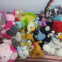 تعدادی عروسک نو و در حد نو یکجا یا تکی