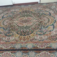 یک جفت فرش ۶متری ۱۰۰۰شانه ماشینی کاشان