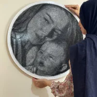 تابلو میخ و نخ