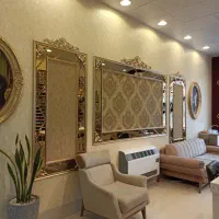 کاغذ دیواری لمسه دیواری آینه پازل  قاب بندی ترمو