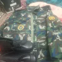 لباس خدمت سربازی پدافند|کیف، کفش، کمربند|اهواز, فاز ۲ پادادشهر|دیوار