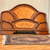 سرویس خواب ۲ نفرع استیل کلاسیک کاملا نو‌ ( تخت )