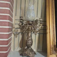 آینه و شمعدان طرح برنز|آینه|کرمانشاه, |دیوار