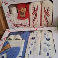 ست کامل حوله ترک. نو و کاملا سالم  . با جعبه سالم