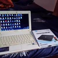 DVD رایتر اکسترنال آکبند و لپ تاپ12 اینچ سامسونگ