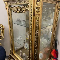 مبل استیل و ویترین و کنسول