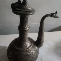 شرابخوری صفوی.سماور زغالی.آفتابه لگن و زنگ زورخانه