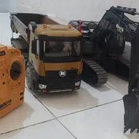 بیل مکانیکی و کمپرسی دو دیفرانسیل کنترلی هوینا|اسباب‌‌بازی|ایلام, |دیوار