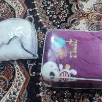 سرویس خواب نوزاد وپتو دورپیچ و2عددپشه بند