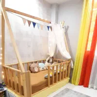تخت کودک و نوجوان|تخت و سرویس خواب|اهواز, کمپلو شمالی|دیوار
