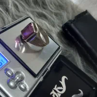 انگشتر نقره با سنگ یاقوت|جواهرات|جویبار, |دیوار