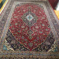 فرش ۱۰ متری دست بافت کاشان شور نرفته درحدنو