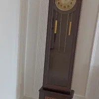 ساعت دیواری برند Quartz با چوب راش زیبا و شکیل