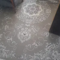 دو عدد فرش گردوی