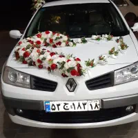 گل آرایی ماشین عروس