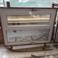دو عدد پنجره upvc در حد نو