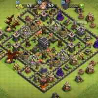 اکانت کلش تالار شهر 9 مکس