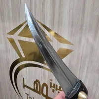 خنجرکردی دبان کهنه شرطی دسته وغلاف شاخ|کلکسیون اشیاء عتیقه|تهران, جمهوری|دیوار