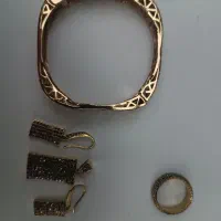 نیم ست ودستبندطلاروس|بدلیجات|ساوه, |دیوار