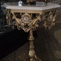 میز دکوری برنج ( برنز )