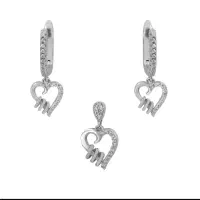 نیم ست نقره