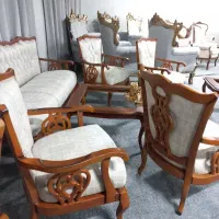 مبلو ناهارخوری طرح نیو کلاسیک دانمارکی|مبلمان خانگی و میز عسلی|تهران, نیروی هوایی (پیروزی)|دیوار