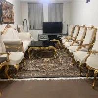 فروش فوری سرویس مبلمان ۹نفره و ناهارخوری ۶نفره