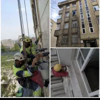 خدمات نمای ساختمان با طناب در ارتفاع با پسند شما