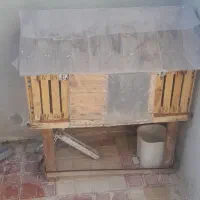 قفس چوبی کلبه ای