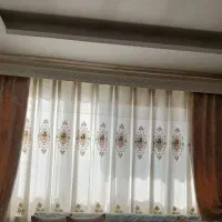پرده پذیرایی ۱۲متراماده دوخته شده