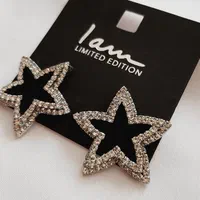 گوشواره میخی تکی ستاره فول نگین نقره‌ای|بدلیجات|سنندج, |دیوار