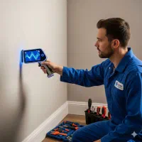 نم،رطوبت،نشتی لوله،نشت یابی|خدمات پیشه و مهارت|بوشهر, |دیوار