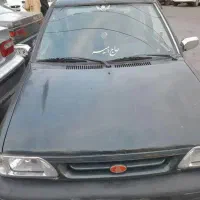 پراید ۷۷ یشمی بنزین معاوضه با سواری