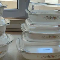 میوه خوری گلدان کریستال بوهمیا چک ارکوپال ویکتوریا|ظروف سرو و پذیرایی|تبریز, |دیوار