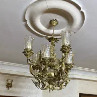 لوستر تمام برنجی