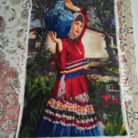 تابلو فرش|تابلو فرش|آستانه اشرفیه, |دیوار