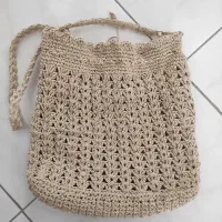 کیف رافیا دست بافت|کیف، کفش، کمربند|زنجان, |دیوار