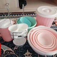 جا قاشقی و پلاستیکی|ظروف نگهدارنده، پلاستیکی، یک‌بارمصرف|مبارکه, |دیوار