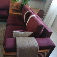 مبل هفت نفره همراه با پاف دونفره