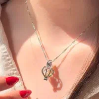 پک گردنبند مروارید عشق طبیعی
