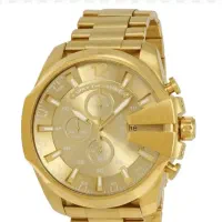 ساعت دیزل شاخدار سه‌ موتوره اصلی فول طلایی نو