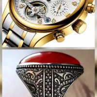 معاوضه ساعت سوئیسی و انگشتر نقره با چاقو