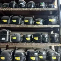 موتور یخچال موتور استوک اصلی فابریک ضمانت شش ماهه