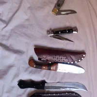 تعدادی کارد و چاقو