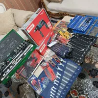 ابزار جعبه بکس دریل سنگ فرز سنگ رو میزی اچار|ابزارآلات|شیراز, تاچارا|دیوار